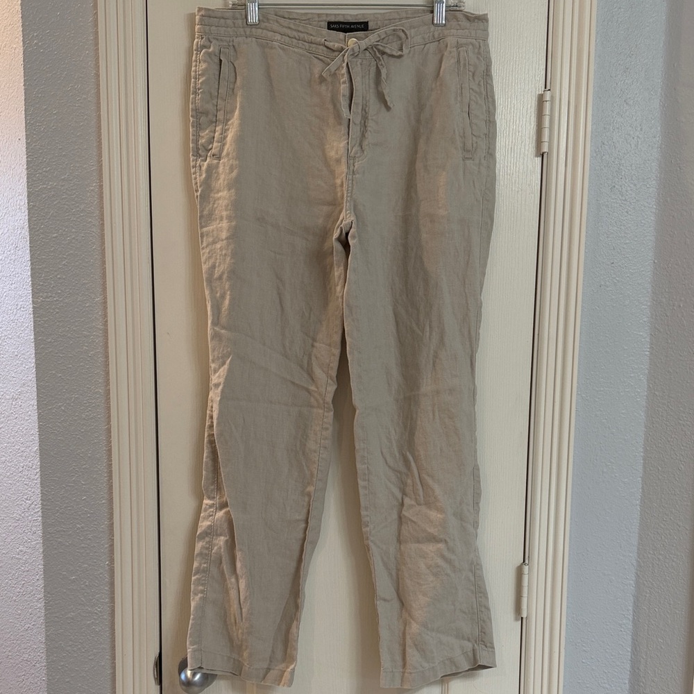 Saks Fifth Avenue Linen Pants